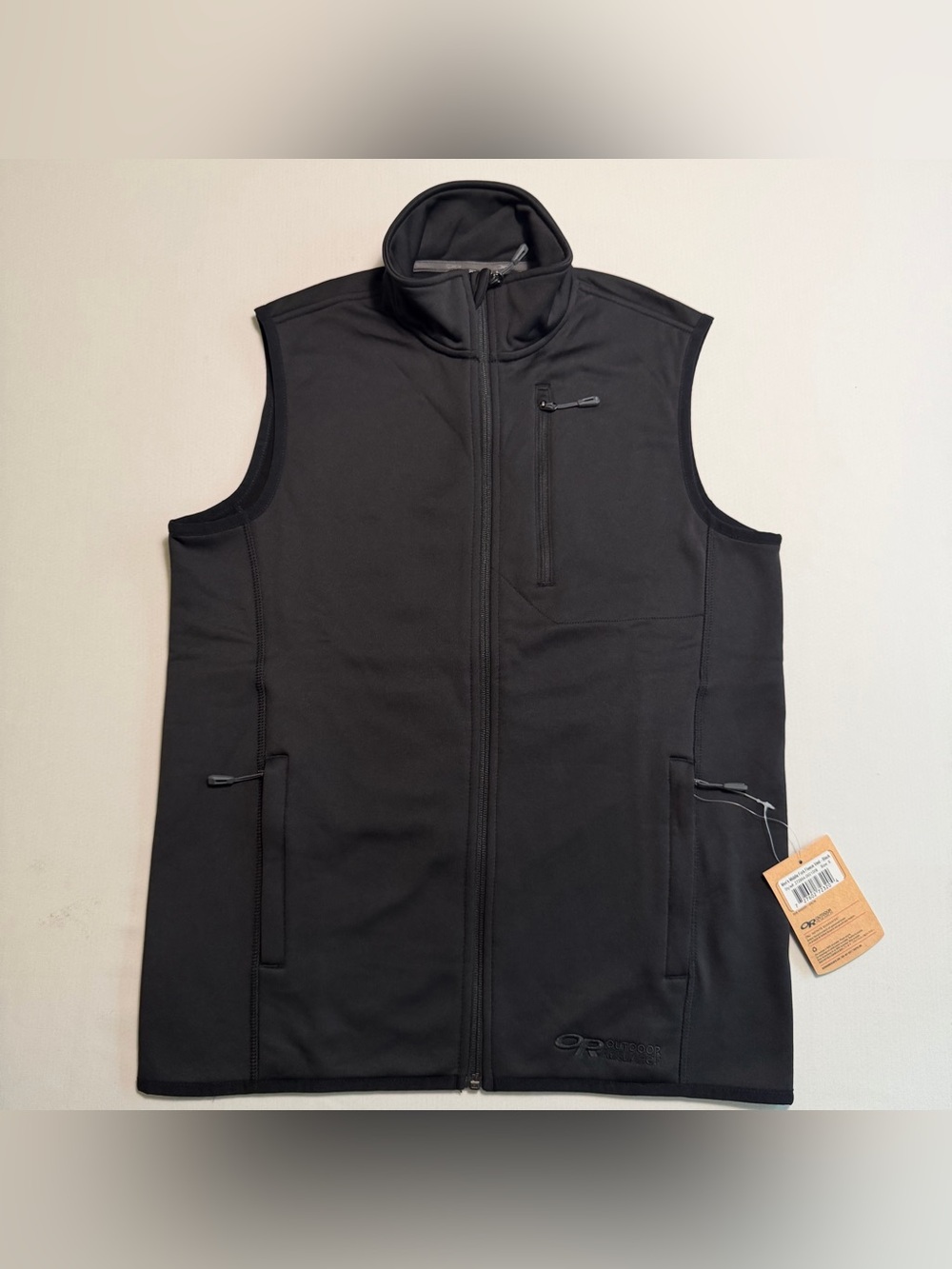 Outdoor Research Middle Fork Fleece Vest Men S Hiking Full Zip